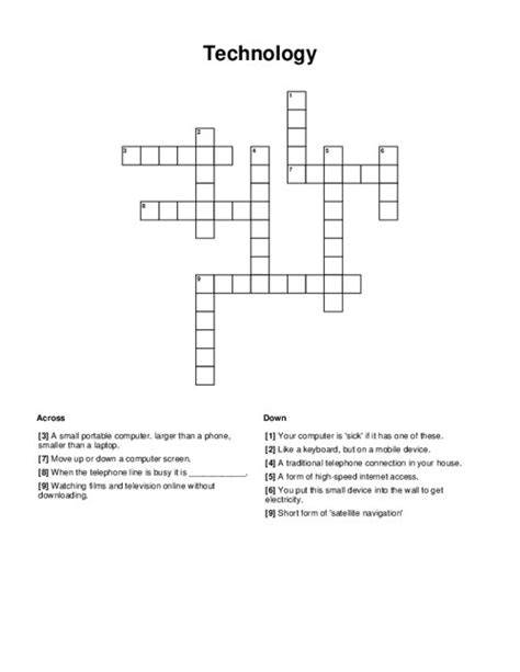 tech startup crossword clue